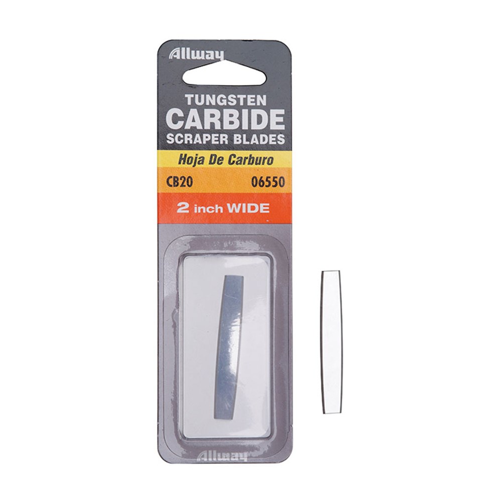 ALLWAY 2” CARBIDE BLADE–CARDED - 1 BLADE